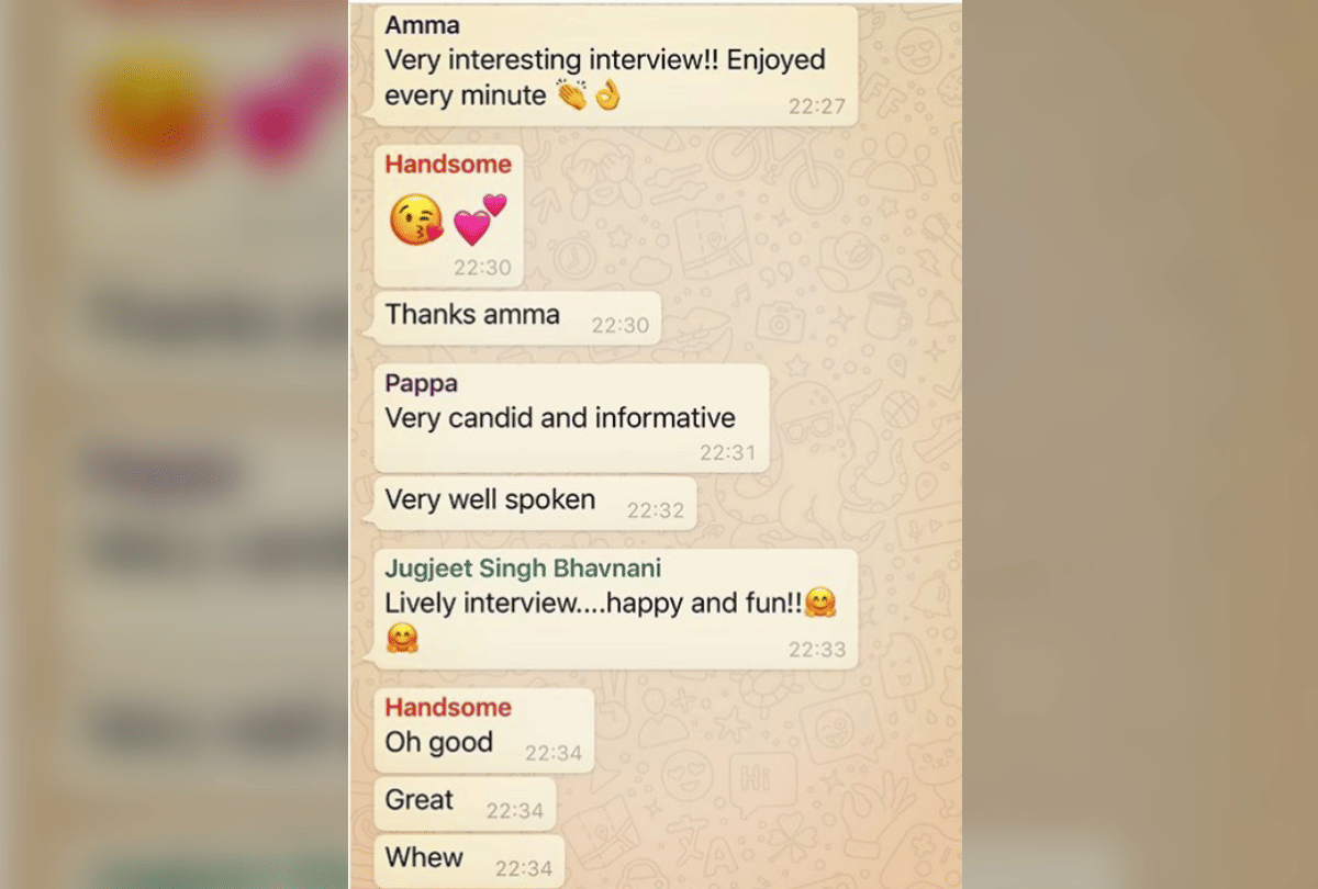 Deepika Padukone WhatsApp Family Chat viral reveals Ranveer Singh contact saved as Handsome