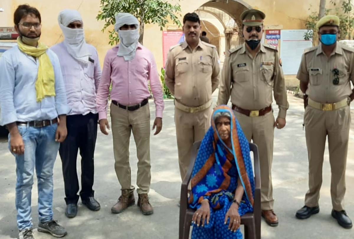 old mother meet to son after 14 years in kanpur up