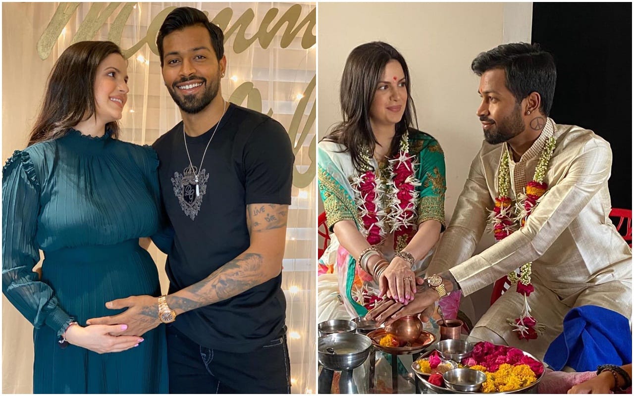 Hardik Pandya Shares Natasa Stankovic new picture from maternity shoot