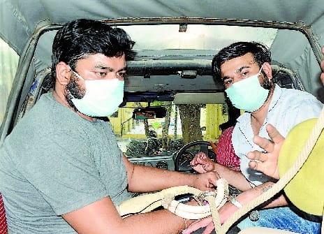 Ajitesh and his friend SP leader Vaibhav were sentenced to jail by Sarerah