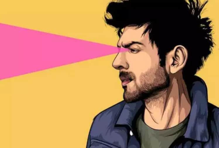 kartik aaryan funny answer to graphics artist on social media