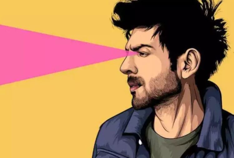 kartik aaryan funny answer to graphics artist on social media