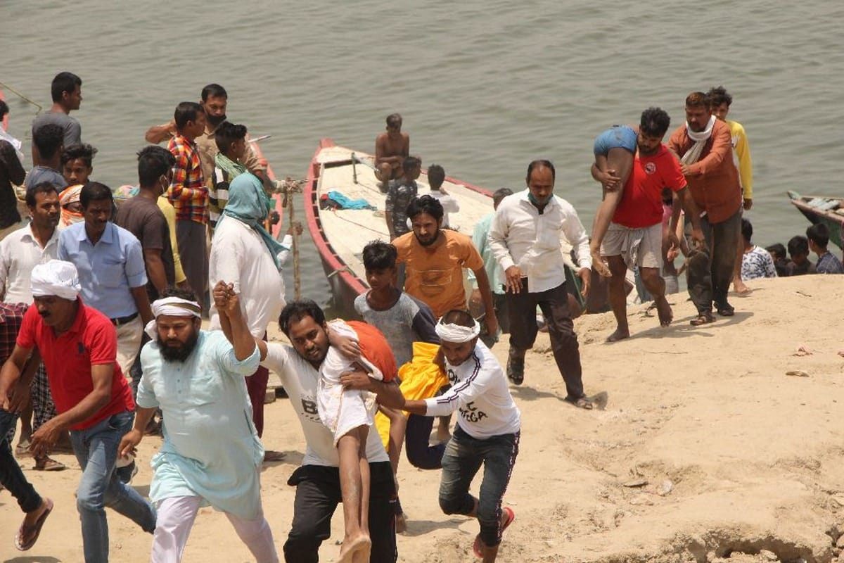 Five boy drown in Ganga during making Tiktok video in varanasi family emotional after Remembering children