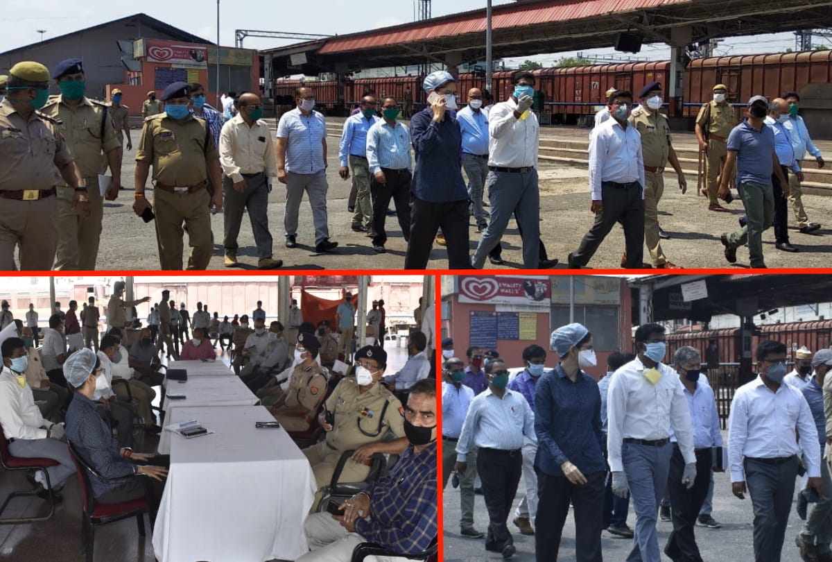 Rail administration prepare for running for train from gorakhpur railway station