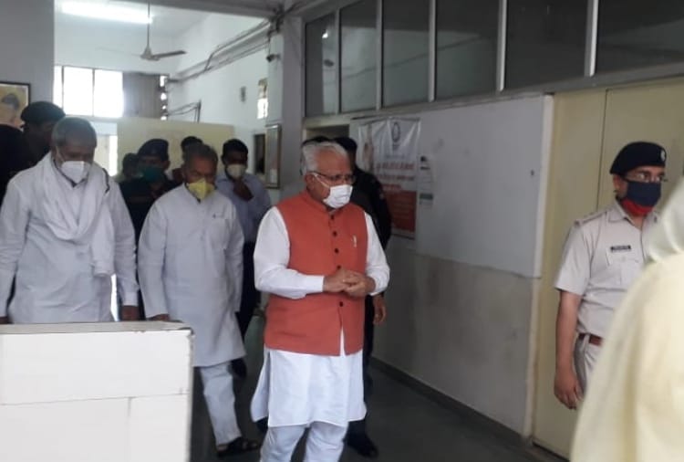 Haryana CM Manohar lal reached in Kaithal