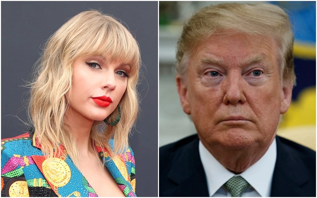 African-American man George Floyd died Taylor Swift Tweet On Trump most liked tweet ever