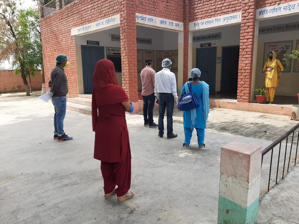 Pregnant woman found Corona positive in Balliala