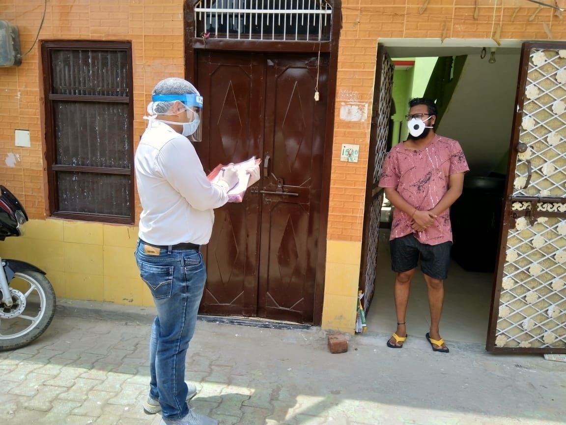 Pillukheda trader and NDRF personnel found Corona positive in Safidon