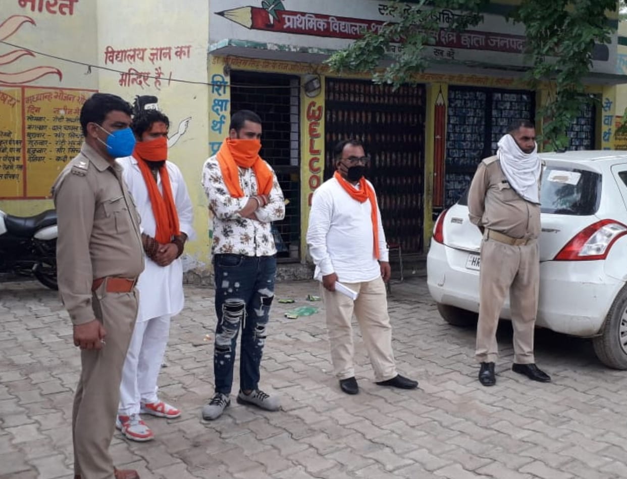 hindu, yuva, vahini, precident delhi, arestted, police, kosi
