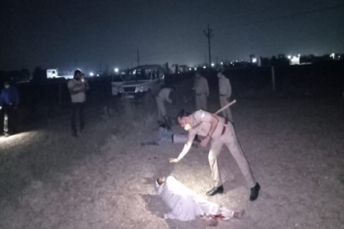 UP Crime News, Nine accused injured in police encounter at Meerut of Uttar Pradesh