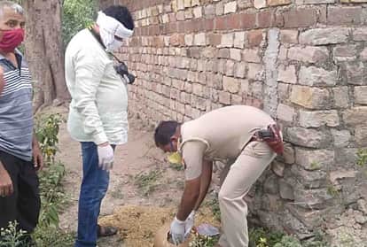 पुलिस ने की जांच तो निकली मिटटी व कंकड़