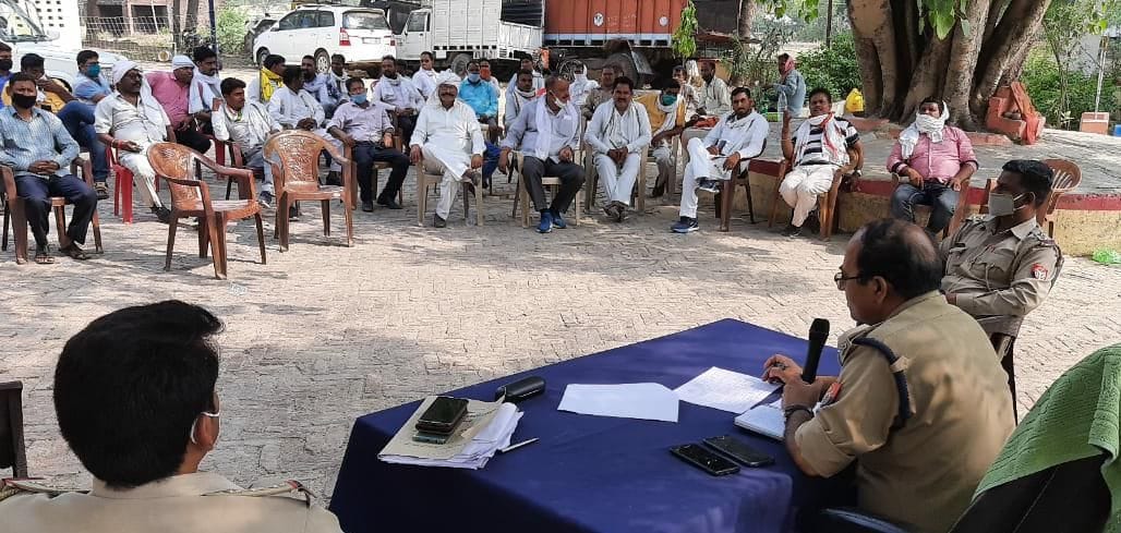 police will organise the chaupal to prohibit the ancidents in villages
