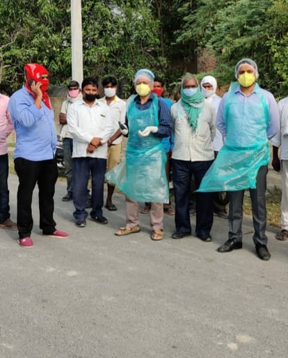 Pratapgarh: the family ran away after the death of the young man, the dead body remained unclaimed overnight.