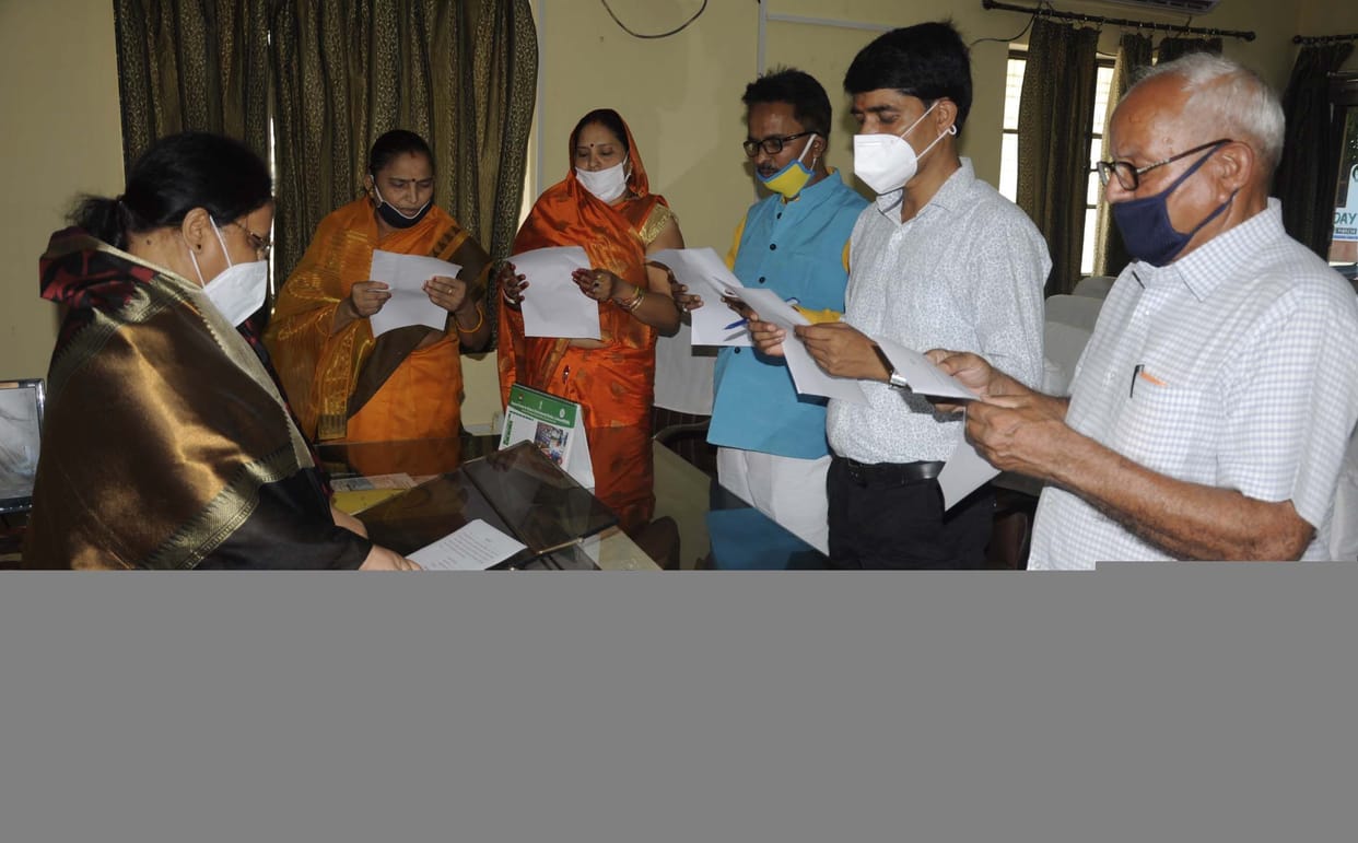 the expance of 57.29 crores for the development of city