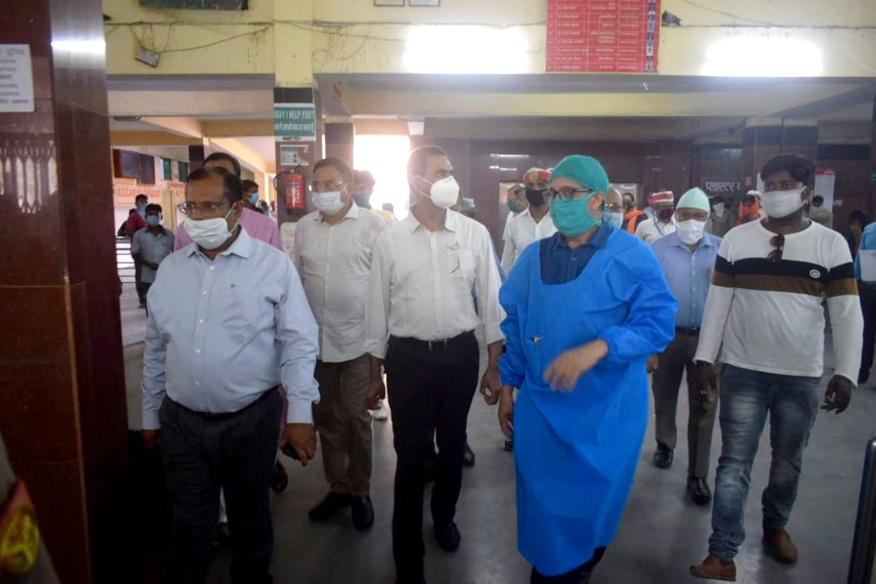 485 patients came to OPD of District Hospital
