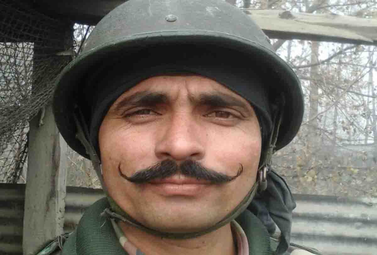 dead body of martyr reached his village kanpur dehat