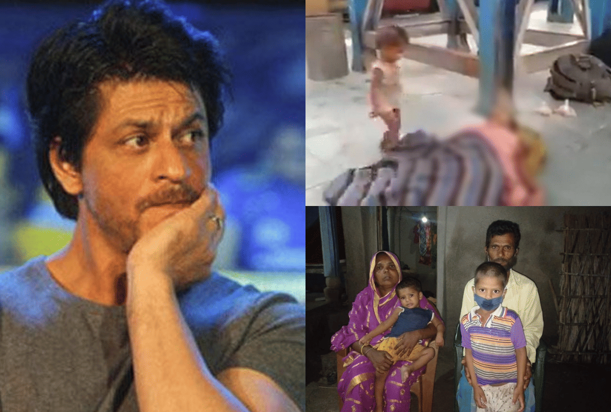 Shah Rukh Khan meer foundation support to the child whose heart wrenching video of trying to wake up his dead mother
