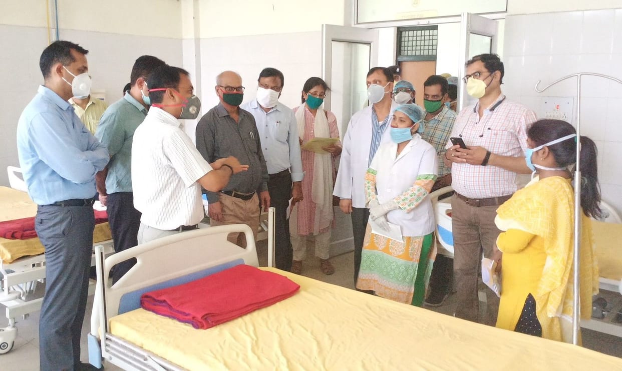 commissioner ang ig inspected covid 19 centre