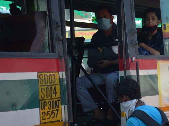 Buses run, but not enough passengers
