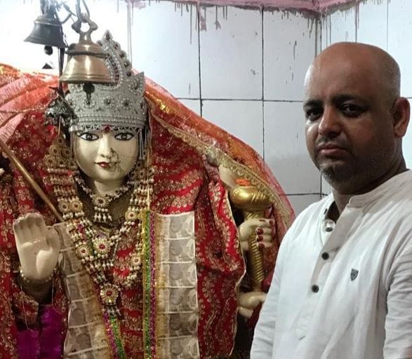 Public worship did not happen in the temple of Sheetla Mata