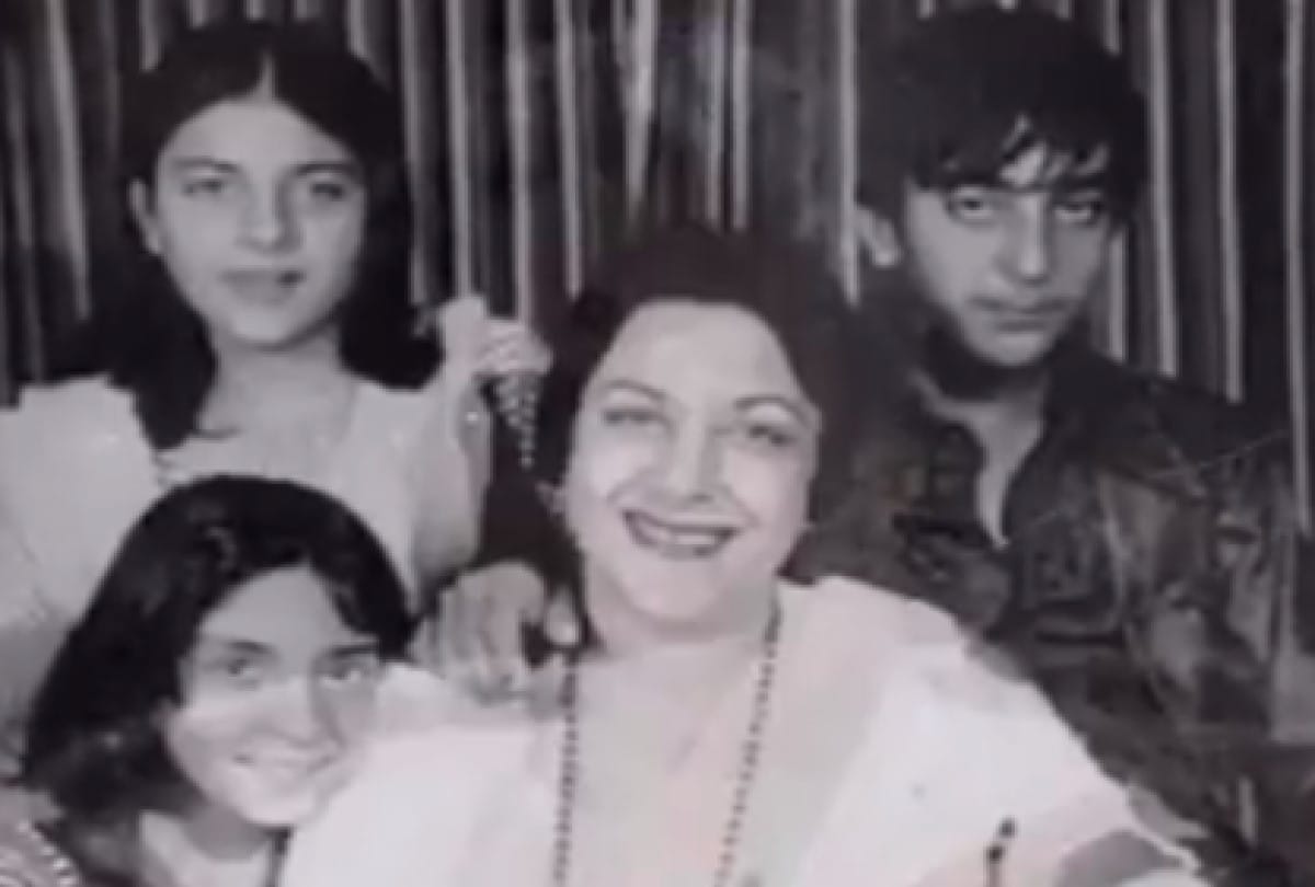 nargis birthday sanjay dutt share video and emotional post with family