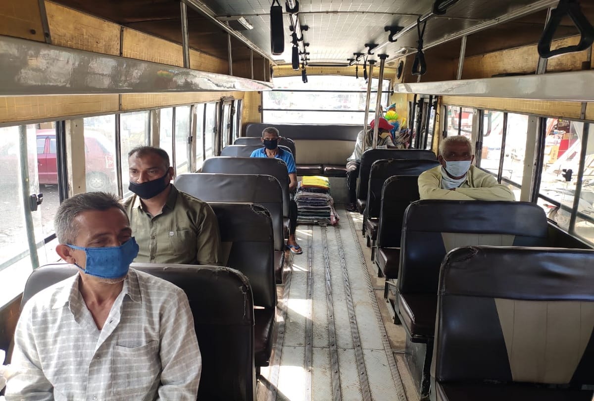 HRTC restarts bus services in lockdown 5 but dont get much passengers