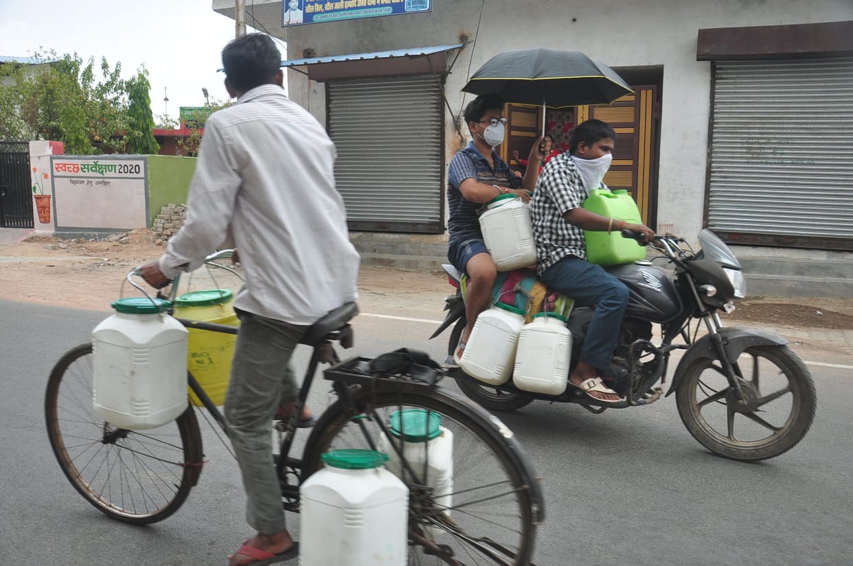 water problem in 8 village