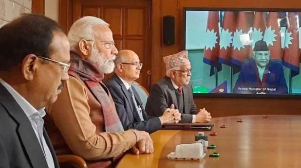 Nepal introduced a new map in the Parliament by telling three regions of India as its own