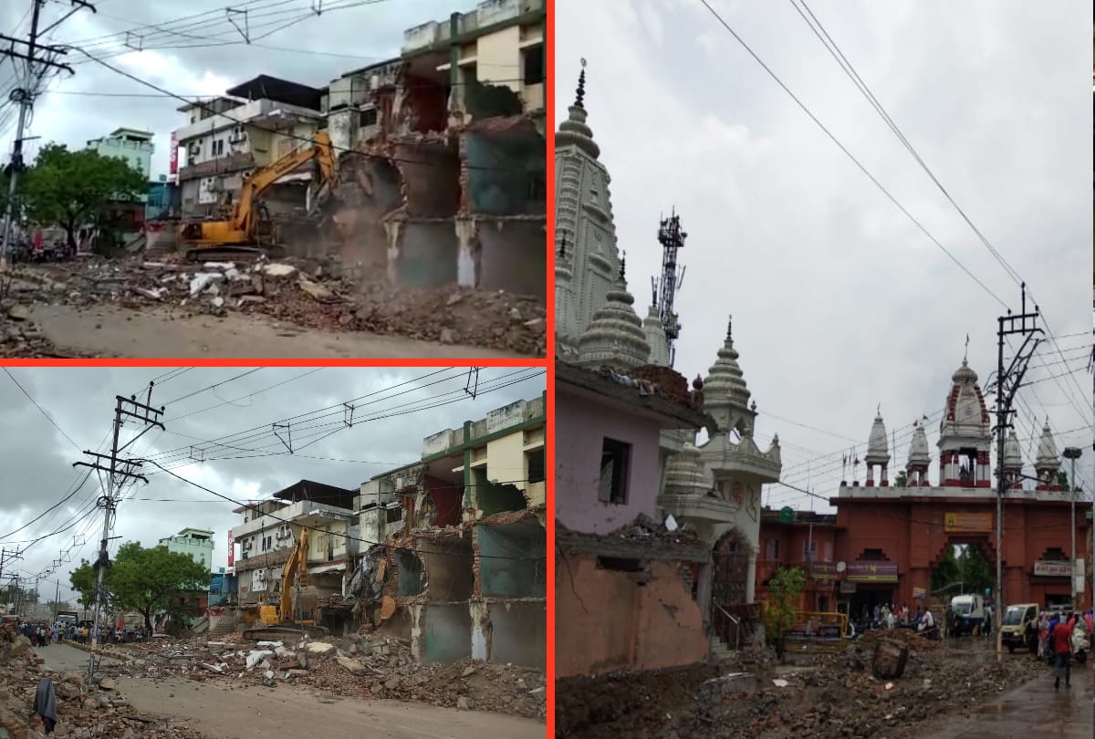 Gorakhpur Latest News in Hindi: Gorakhnath Temple East Gate boundary broken today for Fourlene