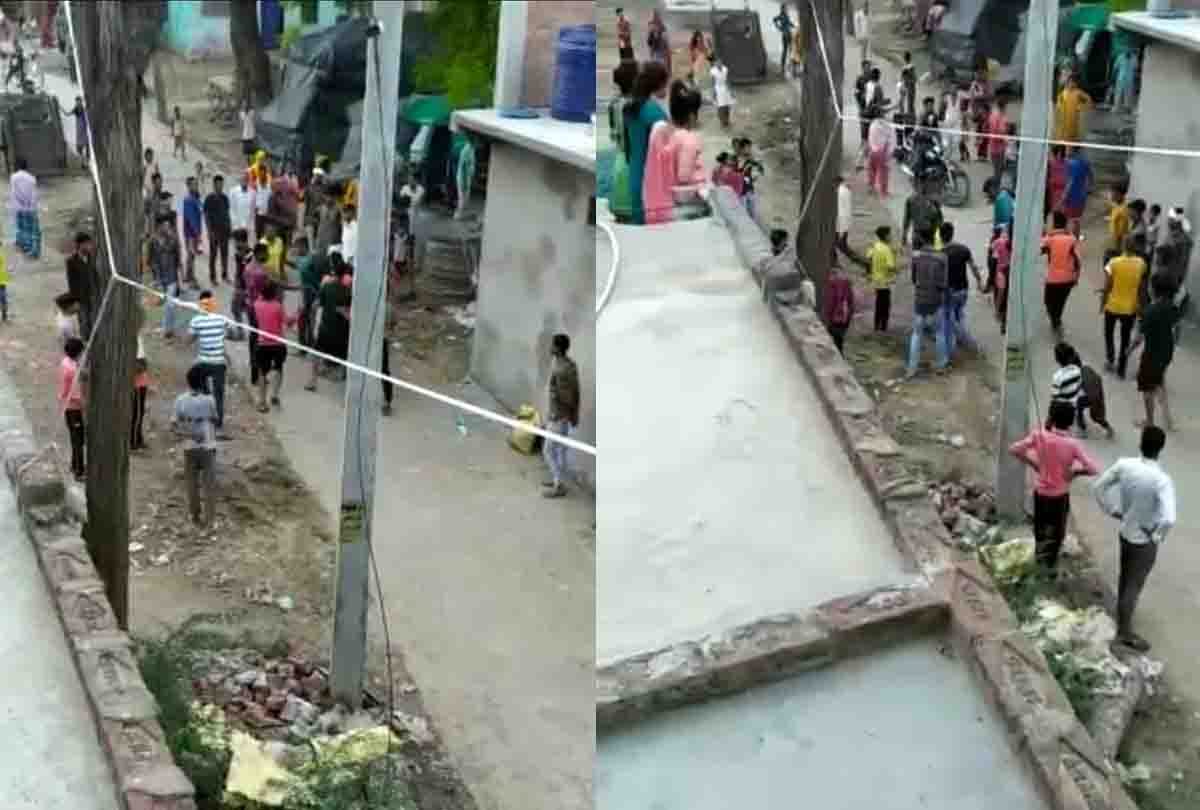 kanpur: Pradhan's nephew beaten, video viral