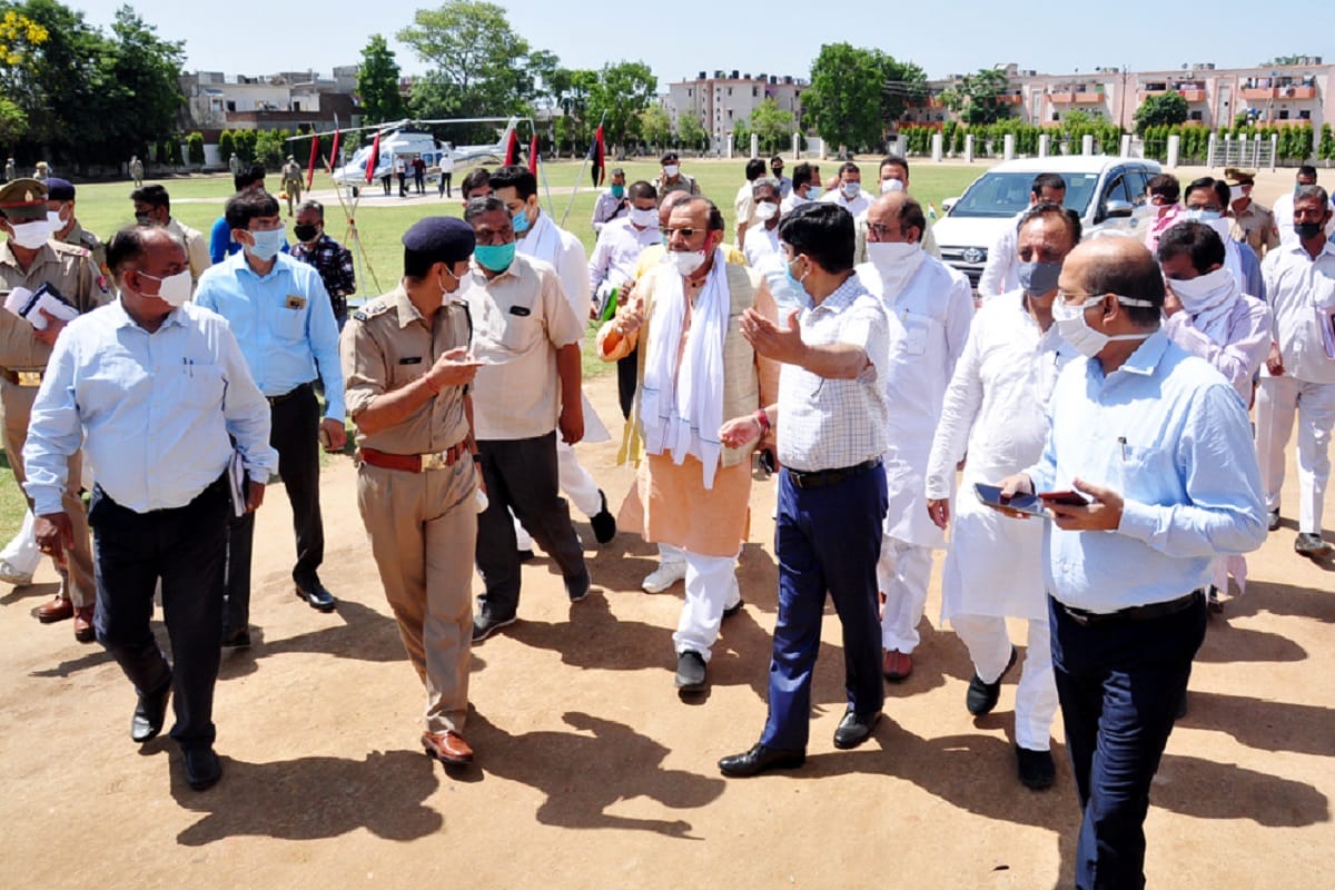 Minister Suresh Khanna said from Saharanpur Medical College that buy corona testing machine in two hours