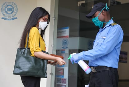 Sgt University ahead in security measures even after Kovid-19