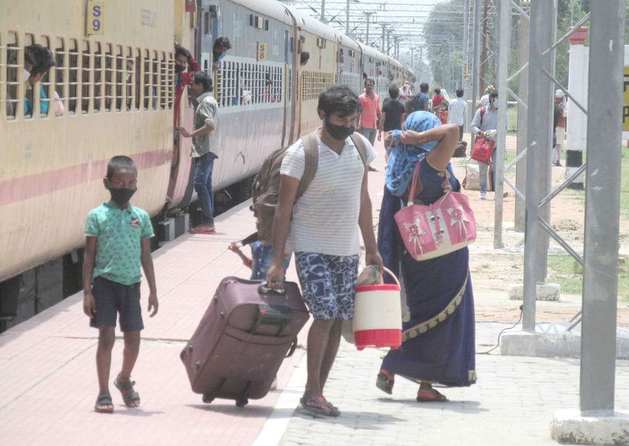 after 70 days trains started again