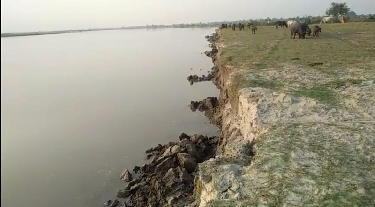 ganga water leval get rises in farrukhabad