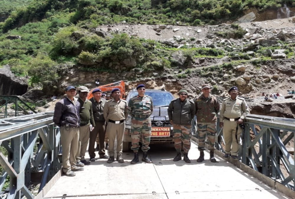 Bailey bridge of 100 feet ready on Indo china Road, Kailash mansarovar yatra will easy