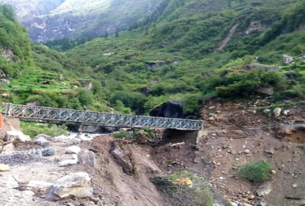 Bailey bridge of 100 feet ready on Indo china Road, Kailash mansarovar yatra will easy
