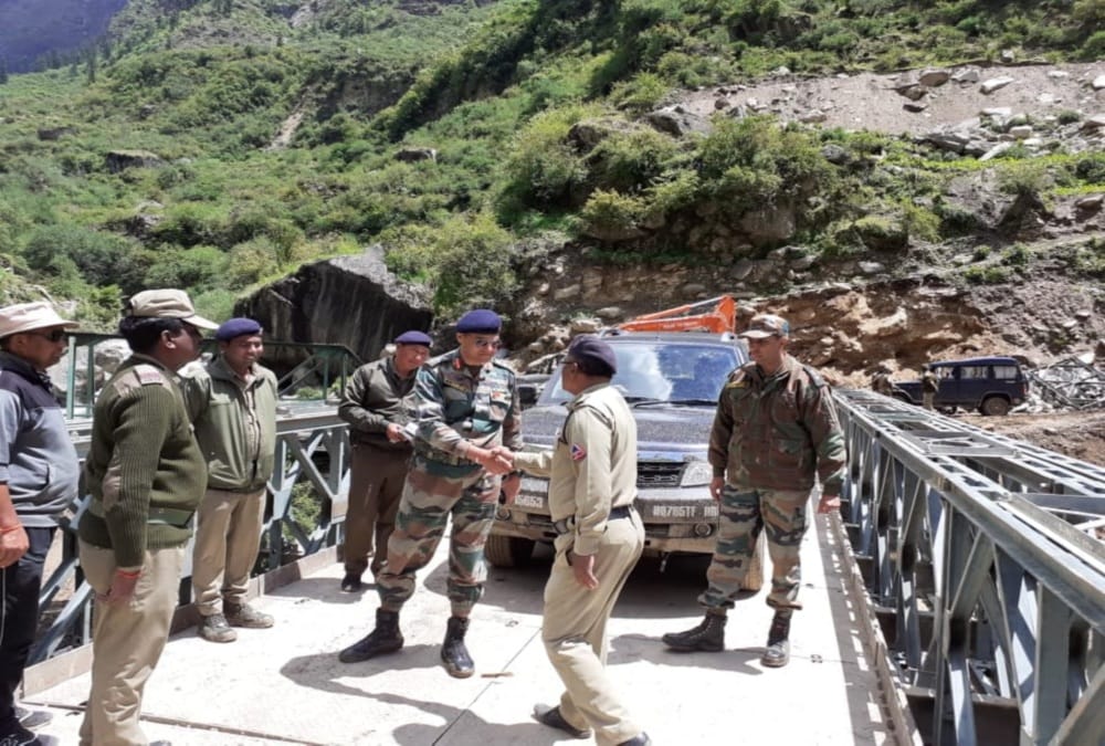 Bailey bridge of 100 feet ready on Indo china Road, Kailash mansarovar yatra will easy