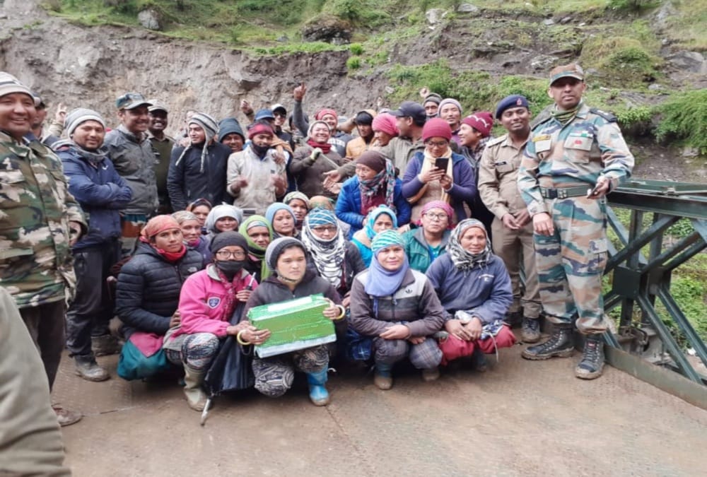 Bailey bridge of 100 feet ready on Indo china Road, Kailash mansarovar yatra will easy