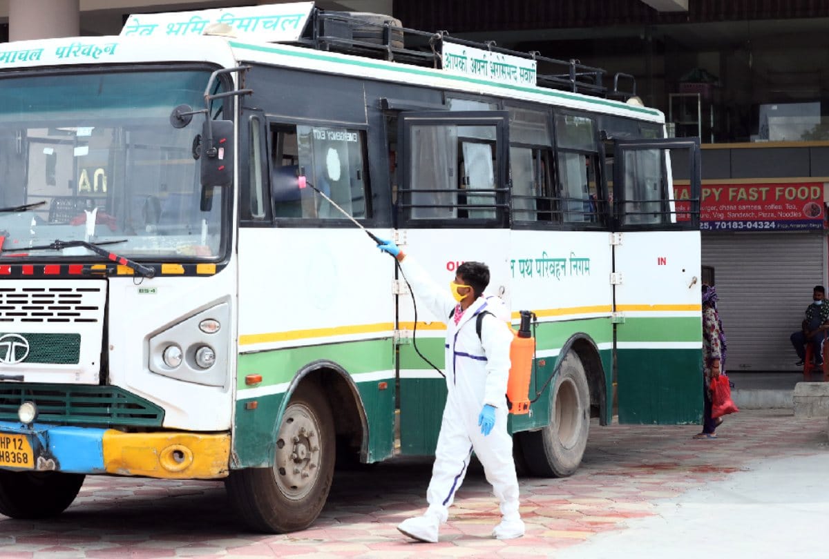 HRTC close some bus routes due to kisan andolan