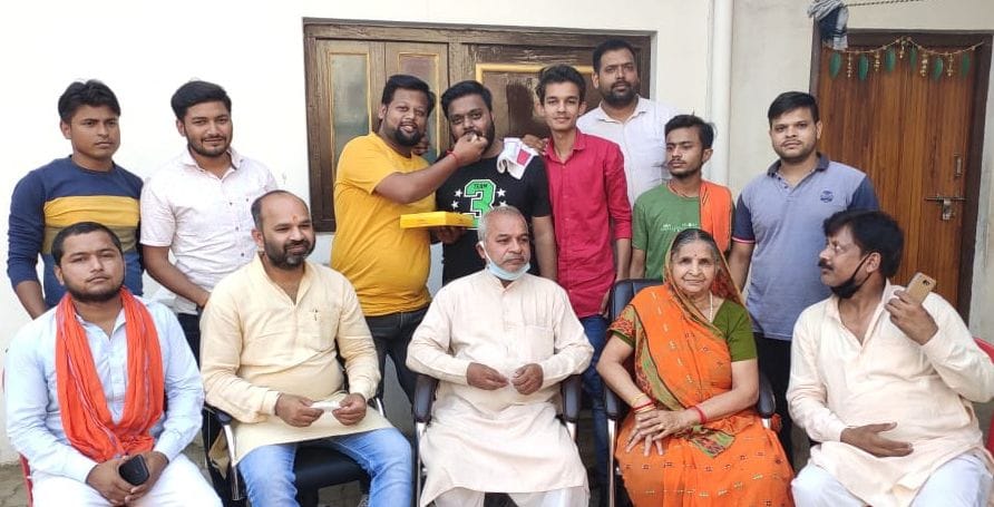 delhi bjp adhyaksh adesh pandey in kannauj