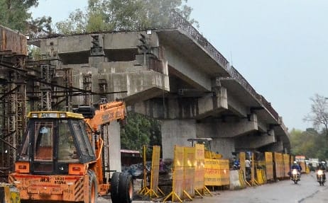 Satellite flyover: even if the work is completed in August, traffic will not be able to fill the traffic