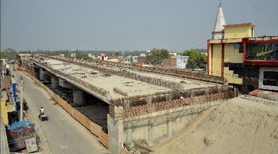 Lalfatak Overbridge: Traffic will be diverted on service road before June 15