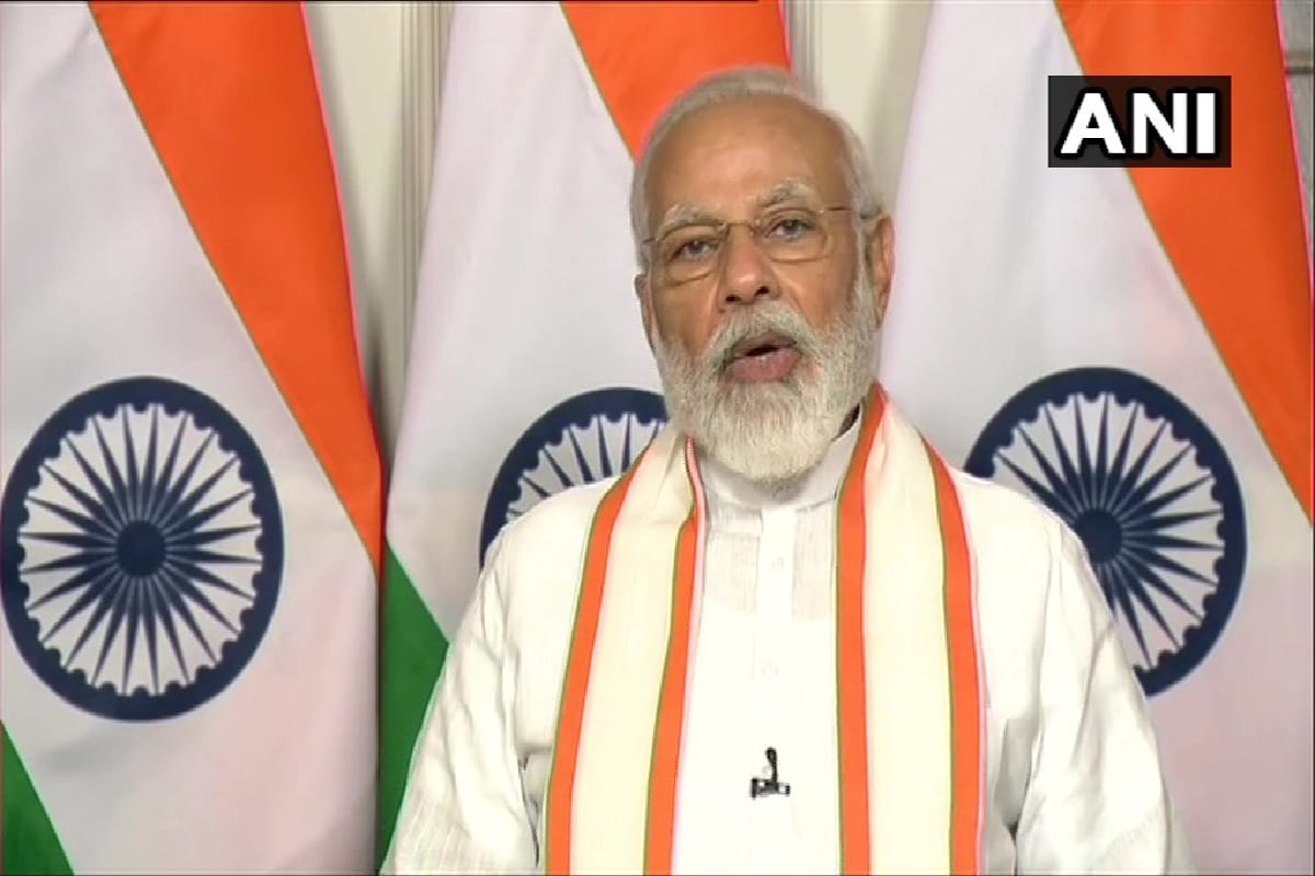 PM modi on video conference on Future plans for varanasi