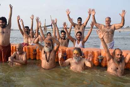 prayagraj sangam ganga dussehra news today in hindi