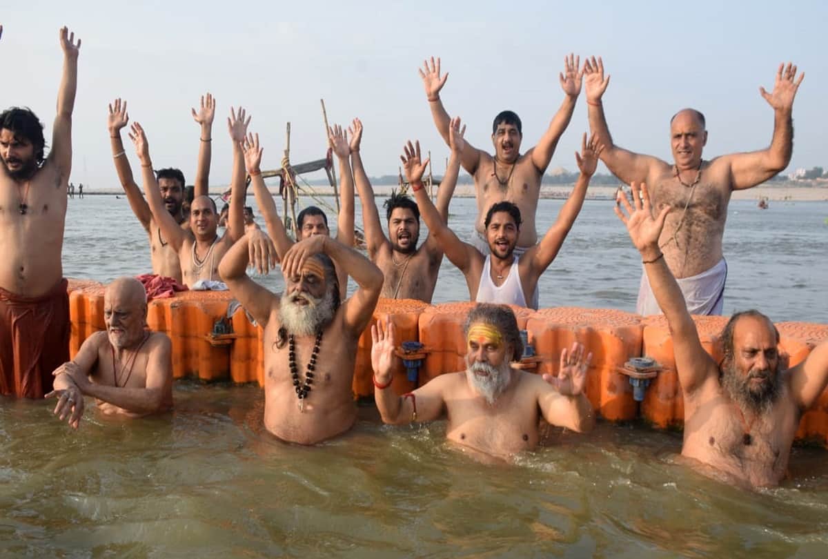 prayagraj sangam ganga dussehra news today in hindi