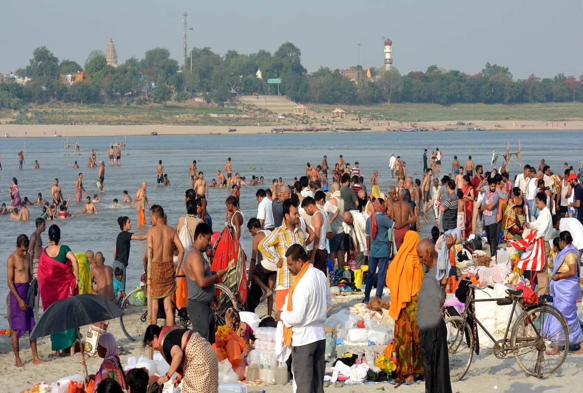 prayagraj sangam ganga dussehra news today in hindi