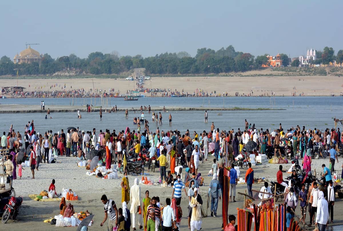 prayagraj sangam ganga dussehra news today in hindi