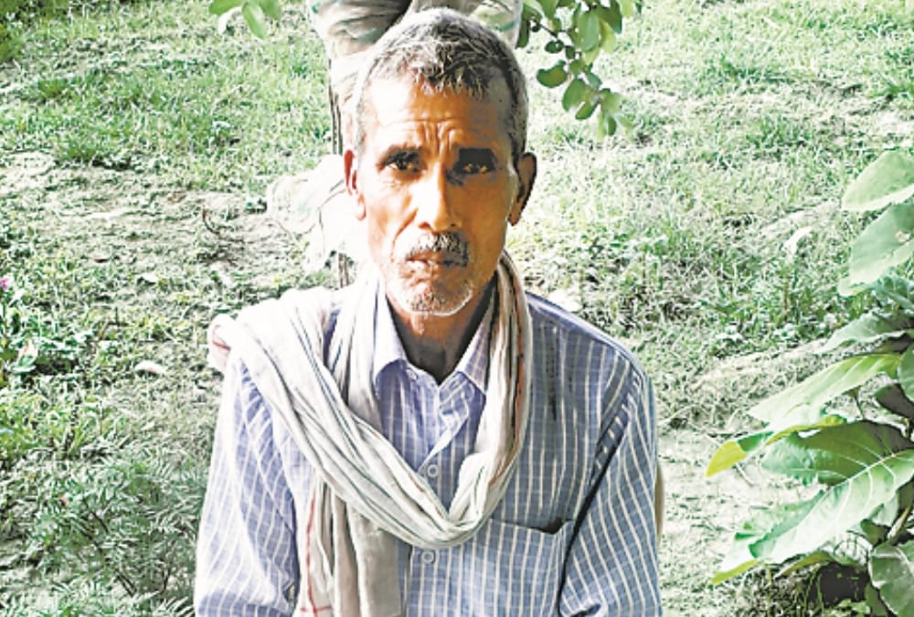 farmer carrying agriculture activities in Small piece of land shares good experience amidst lockdown