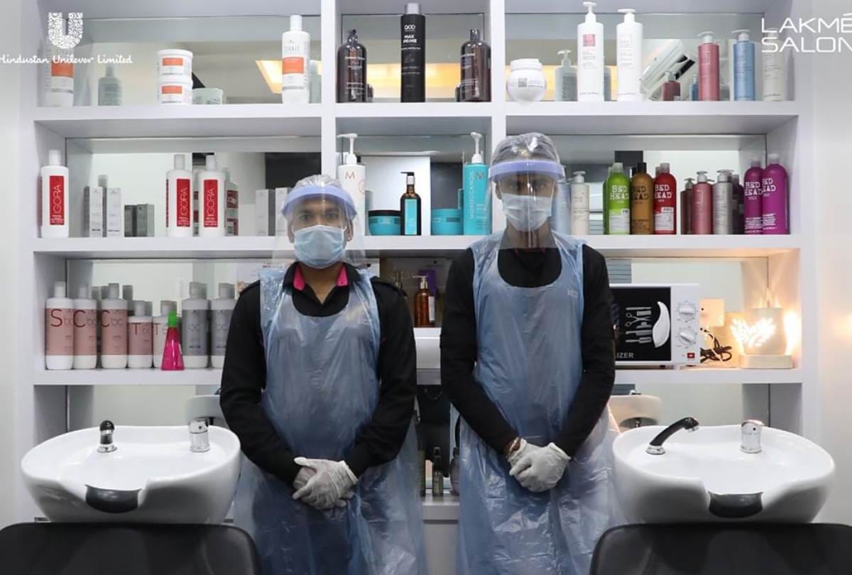 makeover of salon and parlour in lucknow