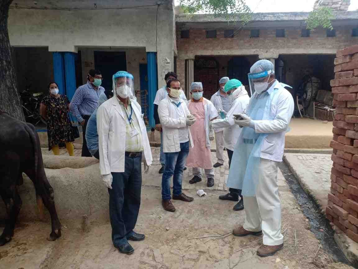 Strictness to meet new Corona positive increased, two villages sealed